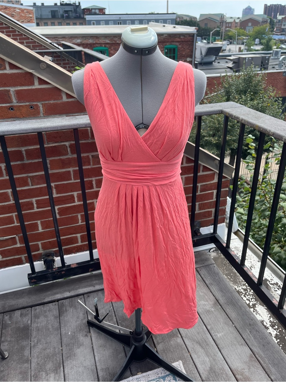 NWT LOFT Coral dress